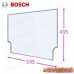 Внутренне жаростойкое стекло духовки Bosch (Бош) 535 x 435 мм Внутренне жаростойкое стекло духовки Bosch (Бош) 535 x 435 мм
